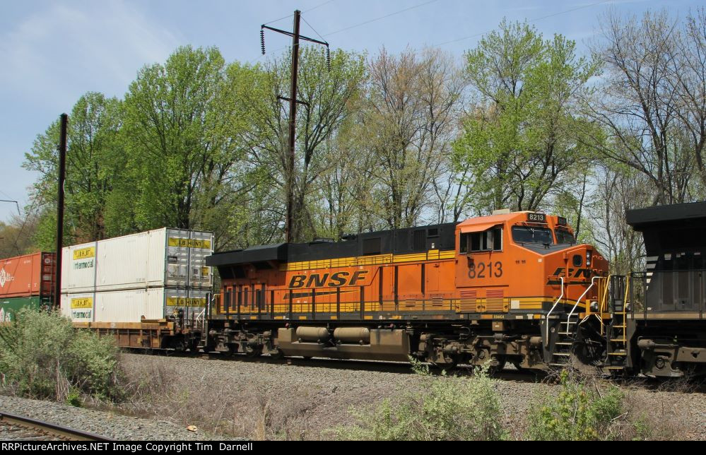 BNSF 8213 on NS 24Z